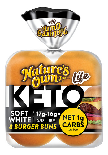 Pan De Hamburguesa Natures Own Keto