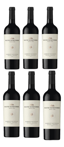 Vino Nieto Senetiner Cabernet Sauvignon 750ml Caja X6u /////