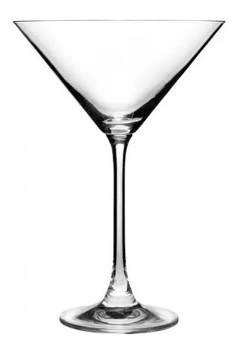 Copa Martini De Vidrio Coctel 8.5 Oz / 100 Ml  C/6pzs Nadir