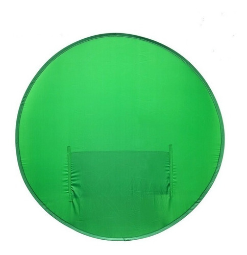 Imagen 7 de 9 de Fondo Infinito Croma Tela Verde Portatil Para Silla Gamer
