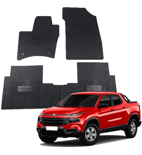 Jogo Tapete Interno Fiat Toro 2021