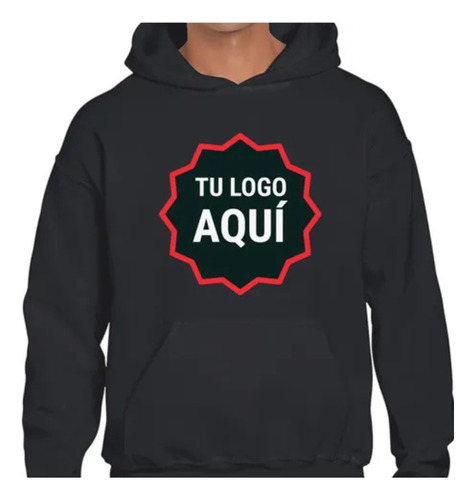 Buzo Hoodie Friza Deportivo Personalizado Canguro Premium