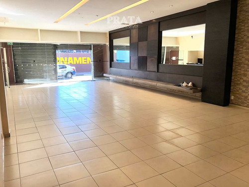 Imagem 2 de 10 de Centro Santos Loja Comercial Banheiro Copa 408 Metros Quadrados - A400204