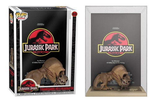 Imagen 1 de 2 de Jurassic Park Movie Poster Funko Pop