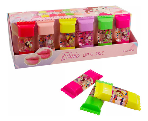 Gloss Brillo Labial Larga Duración Hidratante Aromas Sabores