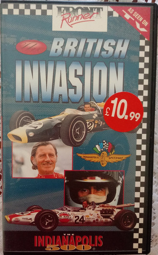 The British Invasion Indianapolis 500 (video Uk) (Usado)