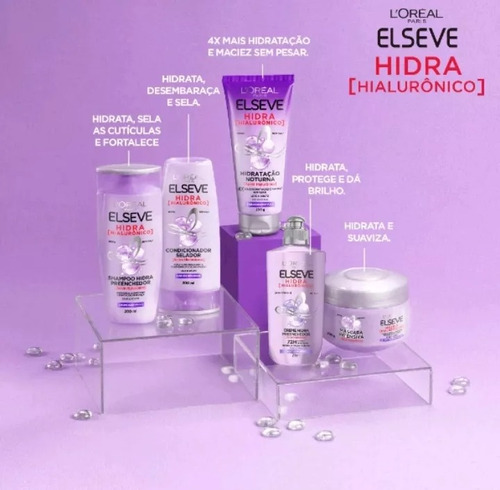 Creme Hidratação Noturna L'oréal Paris Elseve Hidra 200g