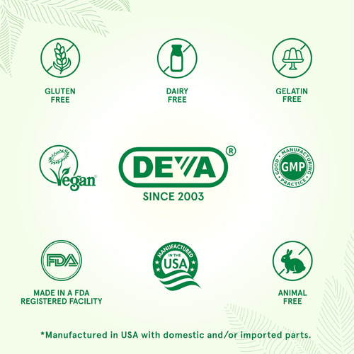 Suplemento Deva Vegan Omega-3 Dha 200mg 90 Cápsulas Gelatino