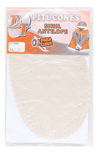 Imagen 2 de 7 de Pitucones De Símil Antílope Dt Para Coser 11221 X Par