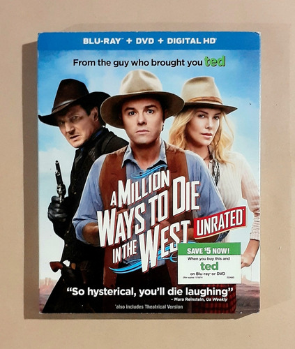 A Million Ways To Die In The West - Blu-ray + Dvd Original