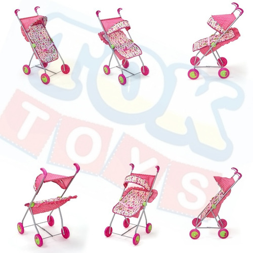 Imagem 4 de 5 de Carrinho De Boneca Reborn Alive Milano Luxo