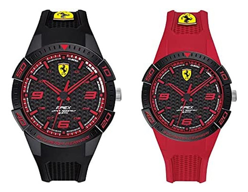 Ferrari Scuderia - Juego De Relojes De Regalo (modelo: