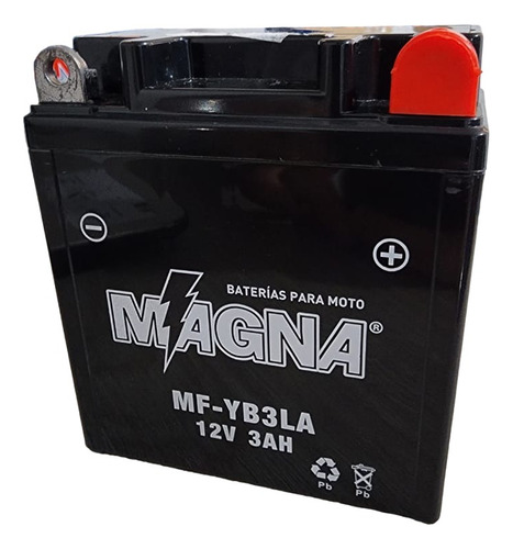 Bateria Dt 125 12v - Dt 200 Magna Mf-yb3la