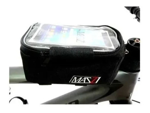 Imagen 2 de 3 de Bolso Porta Celular Mazzi Al Cuadro Para Bicicleta Ciclismo