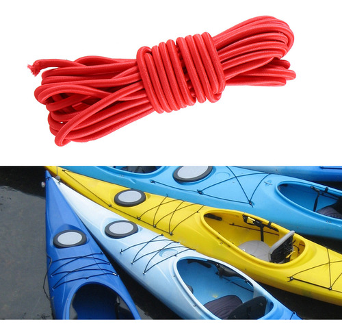 Cuerda Elástica De 5 Metros, 4 Mm/5 Mm, Para Kayak Y Barco