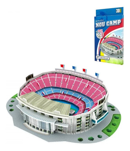 Rompecabezas Estadios 3d Nou Camp (barcelona)