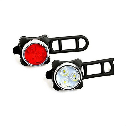 Juego Luces Bici 3 Led Recargables Ilumiled Um