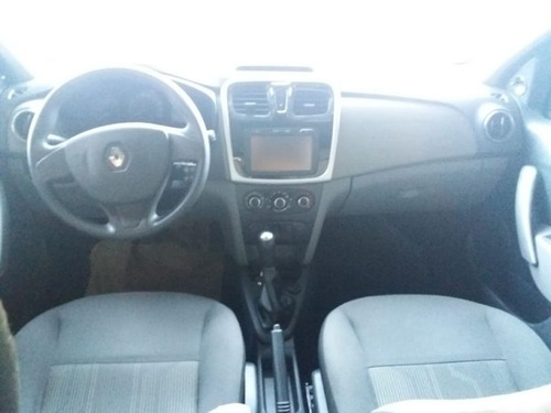 Renault Logan 1.6 Expression 2017 Prata Flex