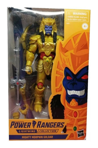 Goldar Power Rangers Lightning Collection Detalles Empaque
