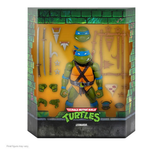 Super 7 Teenage Mutant Ninja Turtles Raphael & Leonardo