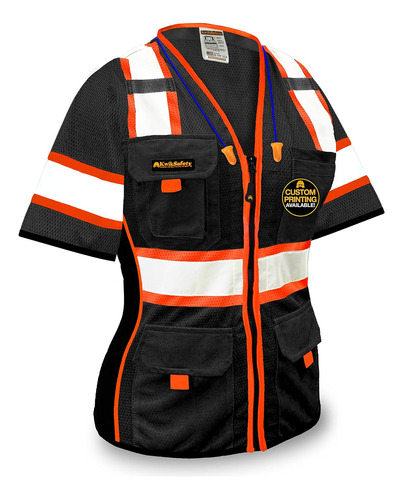 Charlotte, Nc - First Lady Safety Vest For Women, High Visib