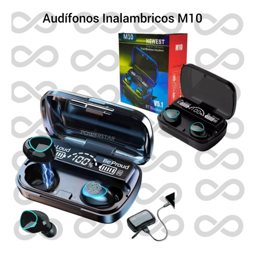 Audífonos Inalambricos Bluetooth M10 / Audífono Para Celular