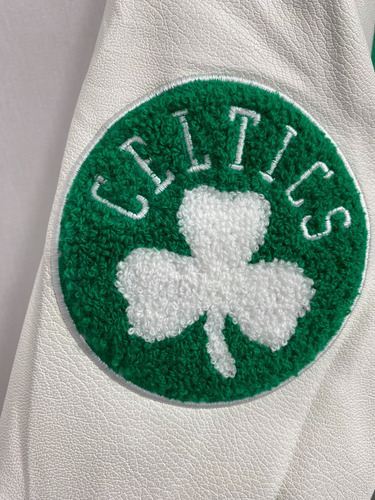 Chaqueta Universitaria Boston Celtics Nba Verde Xxl