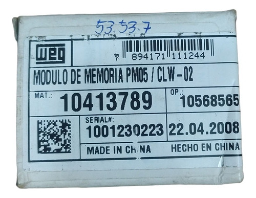 Módulo De Memória Pm05 / Clw-02