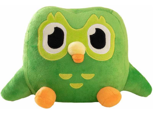 Peluche Búho Duolingo Mascota App Juego Idiomas Foto Real