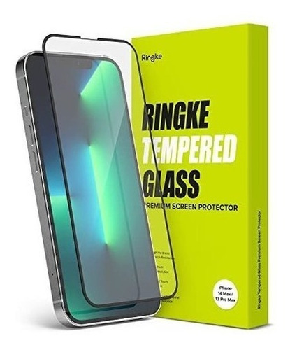 Imagen 1 de 10 de Vidrio Templado Ringke Para iPhone 14 Plus 6,7 Full Cover