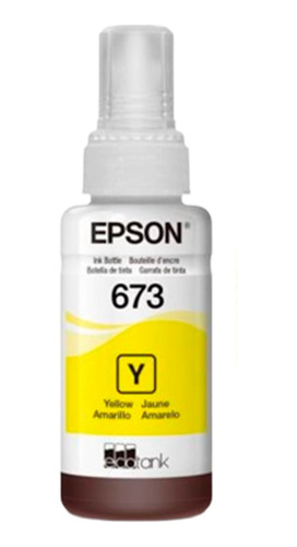 Tinta Epson T673420 Amarillo | L800, L805, L810, L850, L1800