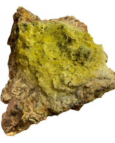 Mimetita Mineral De Colección Mina Santa Eulalia Chihuahua Amarillo (Usado)