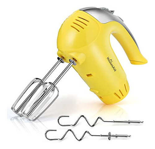 Hand Mixer Electric, 5-speed Hand Mixer With Turbo Mode...