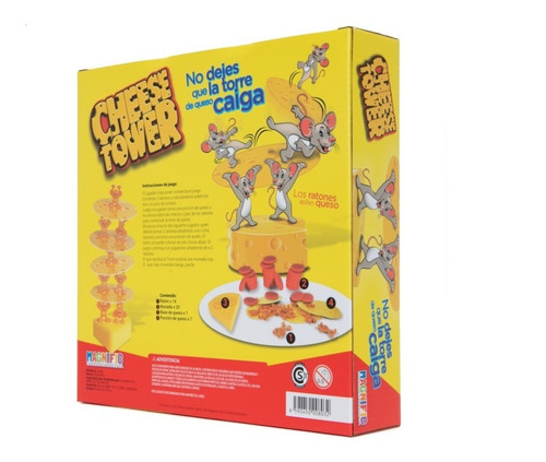 Cheese Tower Juego De Mesa Magnific 2058 Ratones Queso Full