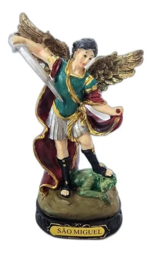 comprar Imagem São Miguel Arcanjo Resina 20cm - Importado