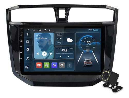 Fwefww Estéreo Android Para Chevrolet S10 Pro Max 2021-2023