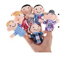 Comprar 5 Titeres De Dedos, Marionetas, Titeres De Familia