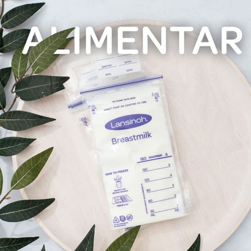 25 Bolsas Lansinoh Reusables De 180 Ml