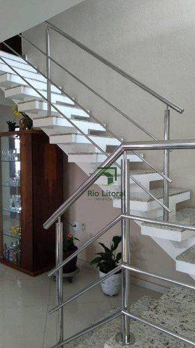 Imagem 11 de 30 de Casa Duplex De Alto Padrão Com 5 Dormitórios Sendo 3 Suítes Em Rio Das Ostras/rj. - Ca0951