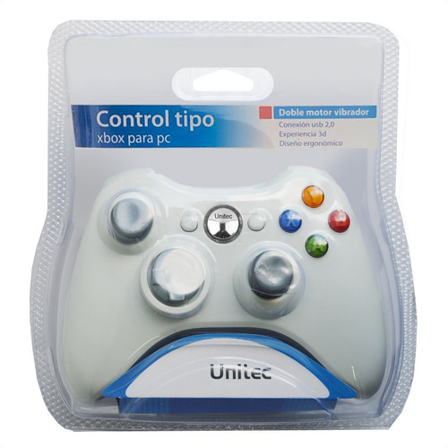 Imagen 4 de 5 de Control De Juegos Gamepad Usb Para Pc, Diseño Xbox 360 Vibra