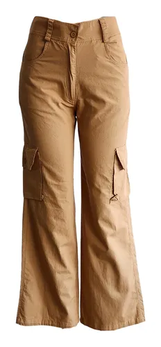 Pantalon Caqui Mujer