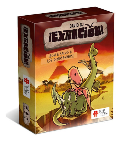 Extinción Cartas Dinosaurios Juego De Mesa Top Toys