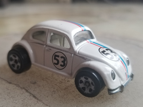 Herbie Hot Wheels Mattel 1988 Malasia Volkswagen 53 
