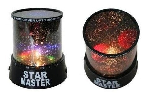 Imagen 4 de 4 de Lampara Led Colores Proyector De Estrellas