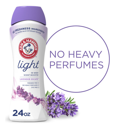 Arm & Hammer Detergente Liquido Light Lavanda 680gr