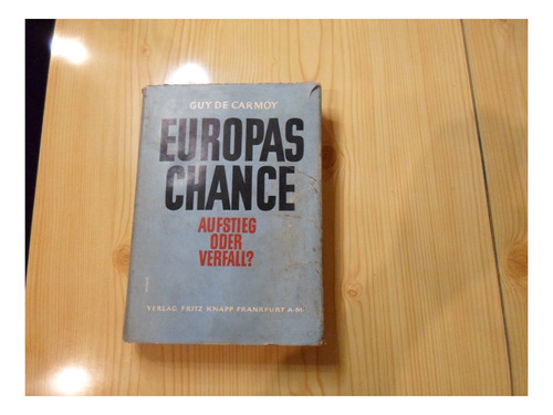 Europas Chances - Guy De Carmoy