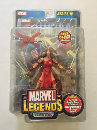 Figura Articulada / Elektra / Toy Biz Marvel Legends 2003