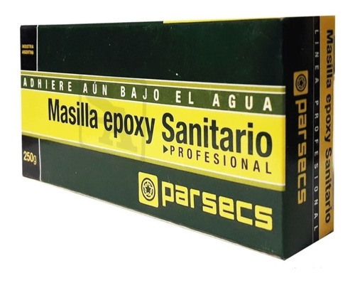 Parsecs Masilla Epoxy Profesional Adhiere  Con Agua 250gr