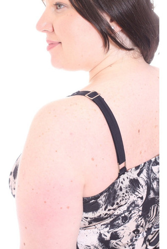 Imagen 8 de 9 de Malla Tankini Talle Grande Mujer Art 242 Local