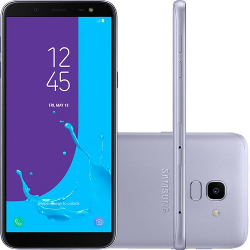 Celular Samsung Galaxy J6 Prata Tv Digital Hd 32gb Tela 